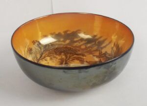 Circa 1840 Staffordshire Pearlware Cattle Bowl
