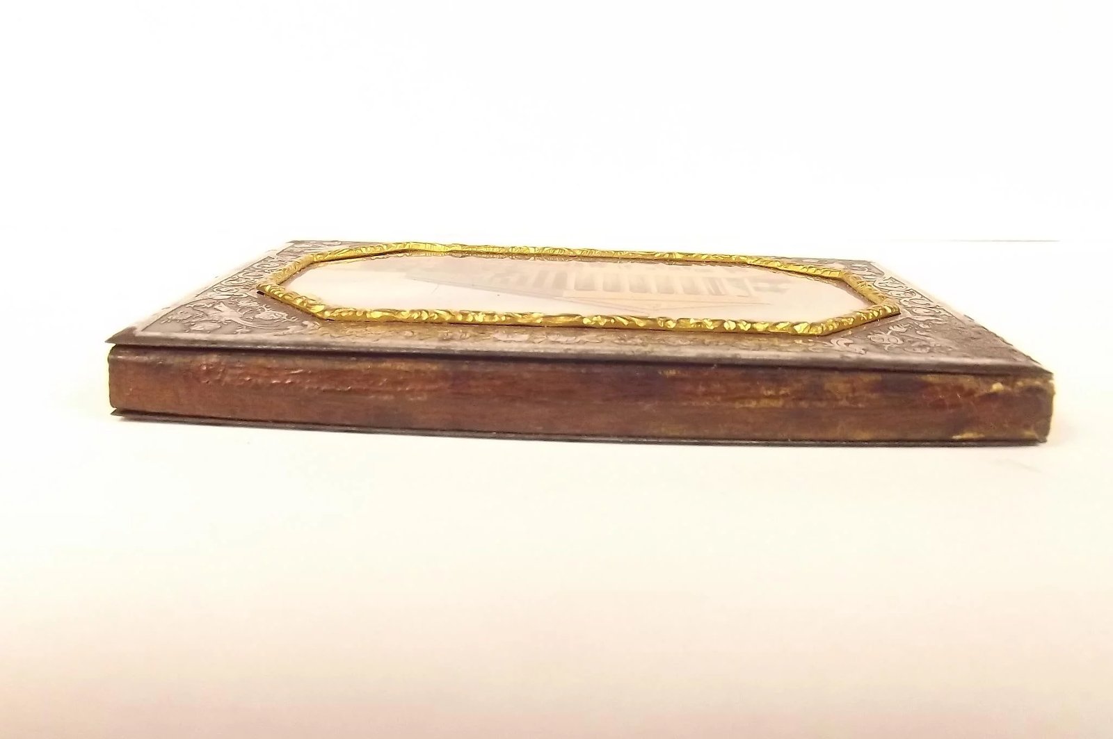 Circa 1840 Steel, Gilt & Oil On Copper French Purse - Image 3