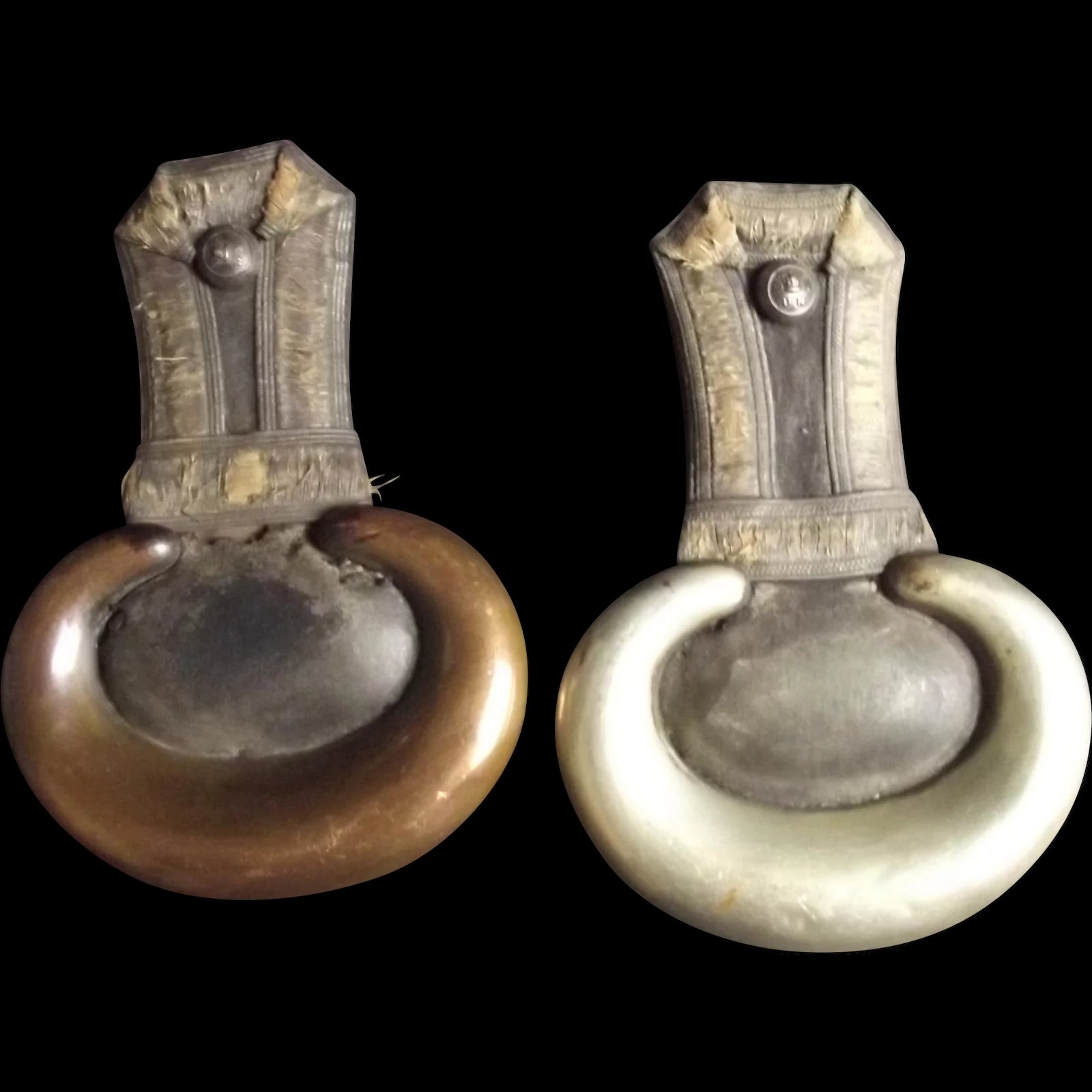 Circa 1850’s Volunteer Officer Epaulettes From Sevastopol