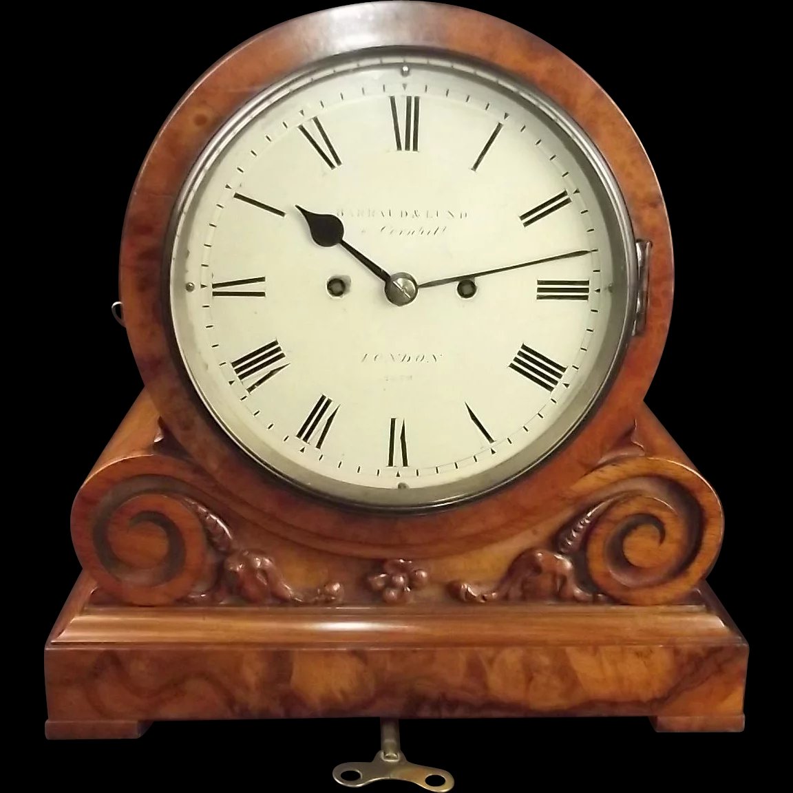Circa 1860 Barraud & Lund Mantle Clock