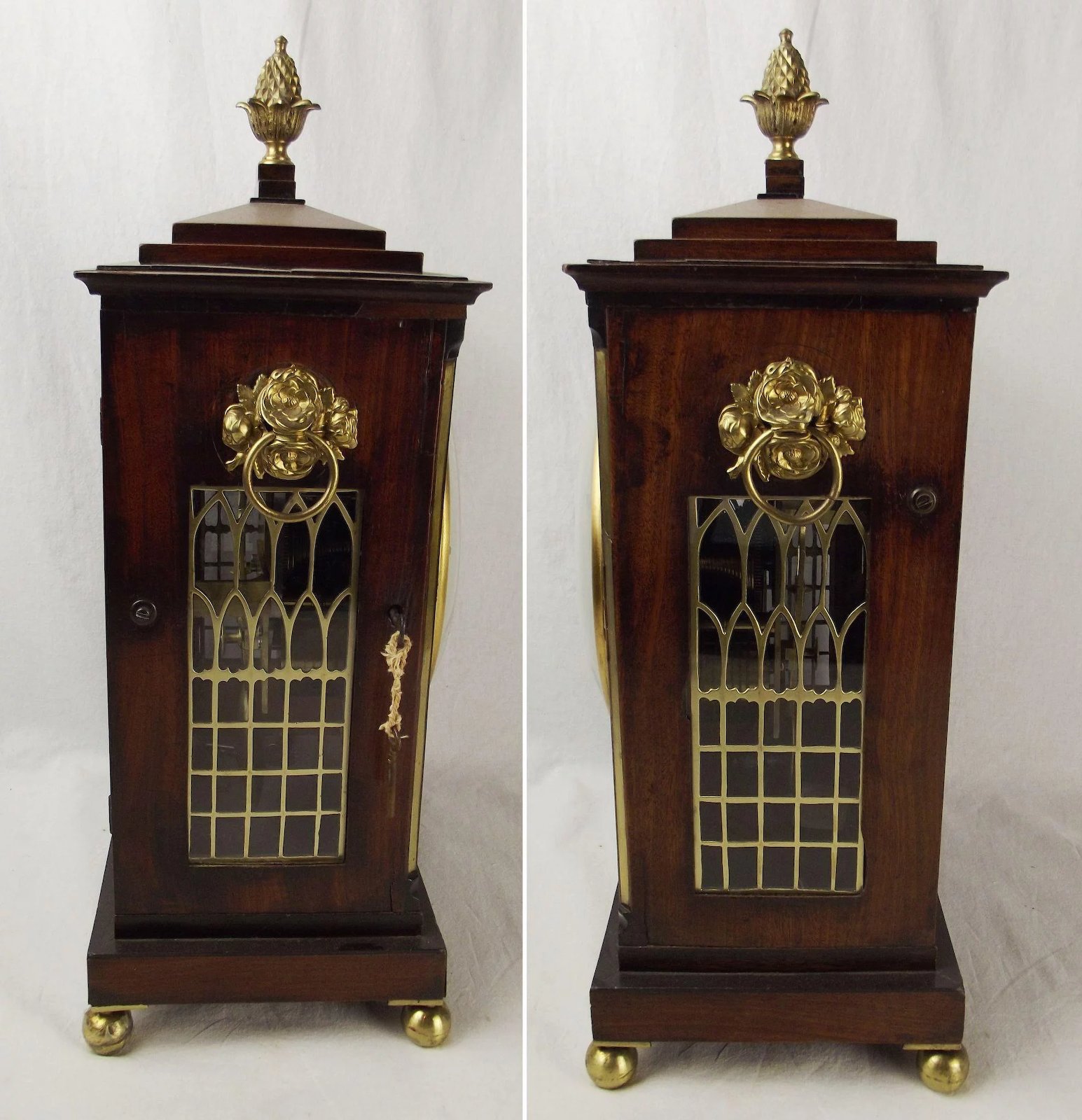 Circa 1870 Victorian Mantel Clock By Arthur Saunders - Image 7