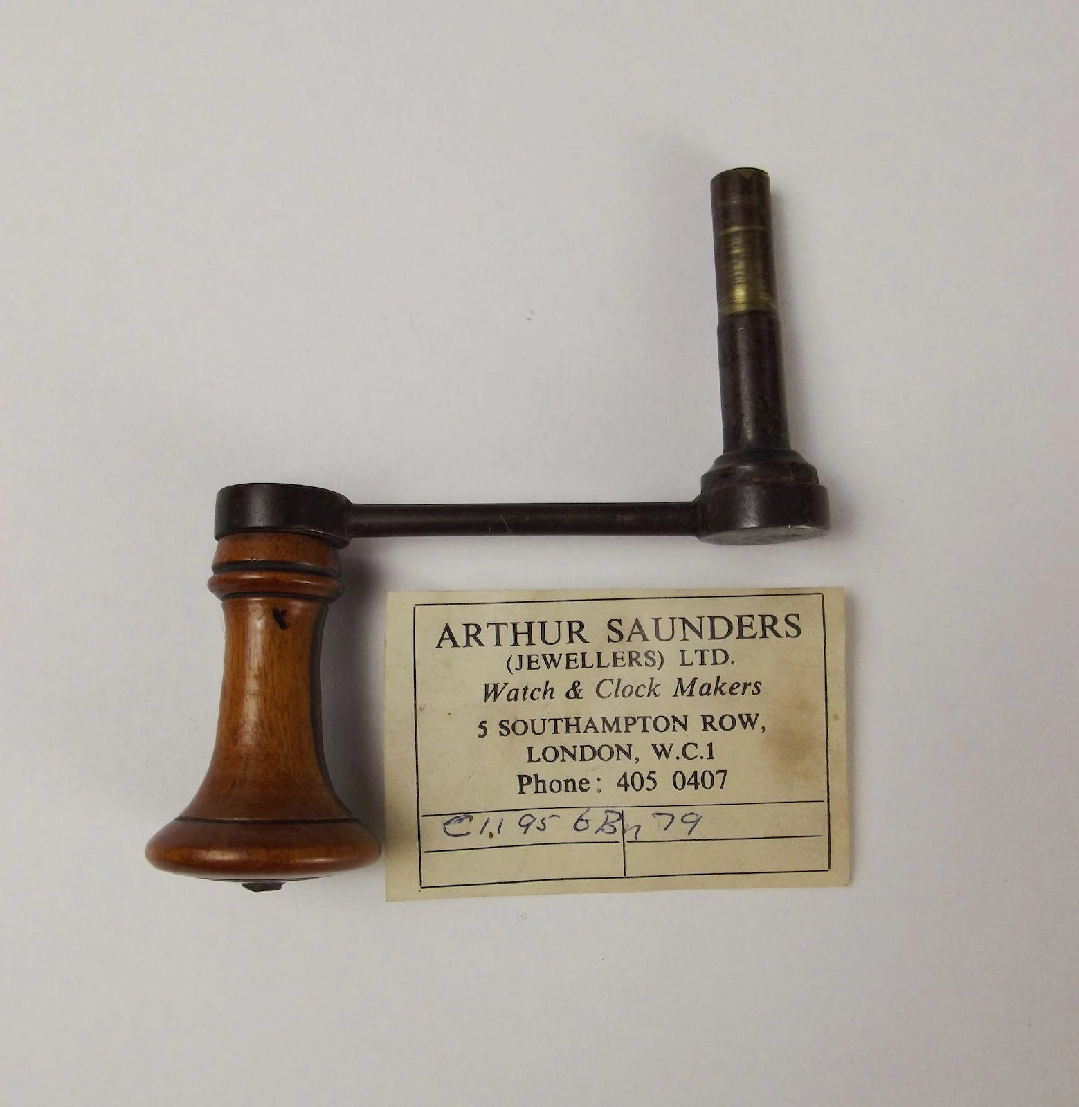 Circa 1870 Victorian Mantel Clock By Arthur Saunders - Image 9