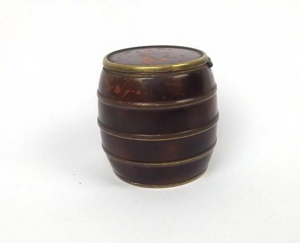 Circa 1880 Cigarette Ash Tray Barrel - Image 2