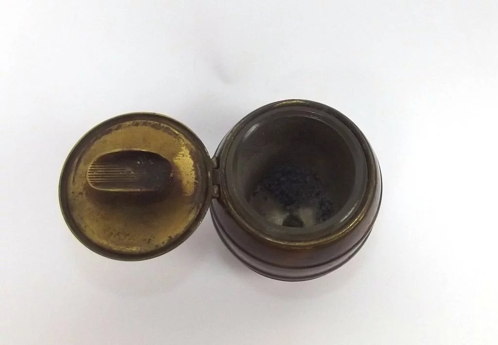 Circa 1880 Cigarette Ash Tray Barrel - Image 7