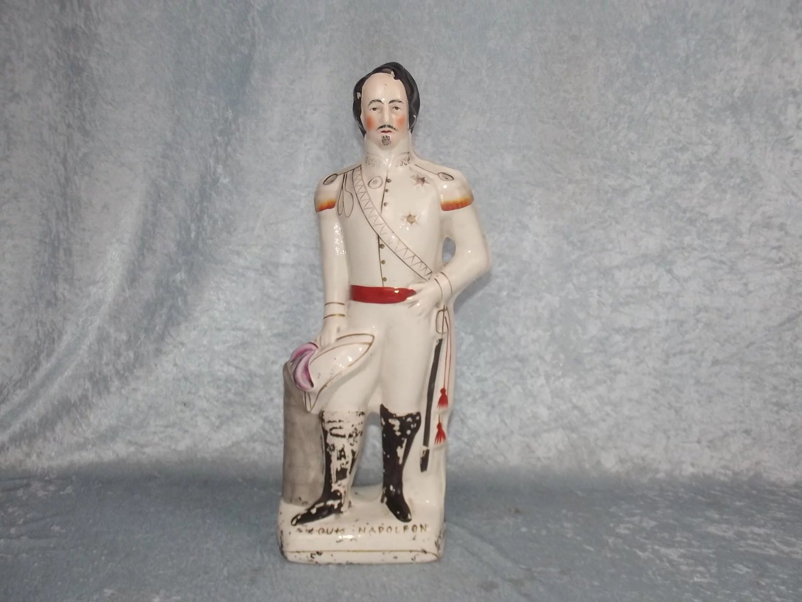 Circa 1880s Staffordshire Ceramic Figure Of Louis Napoleon - Image 2