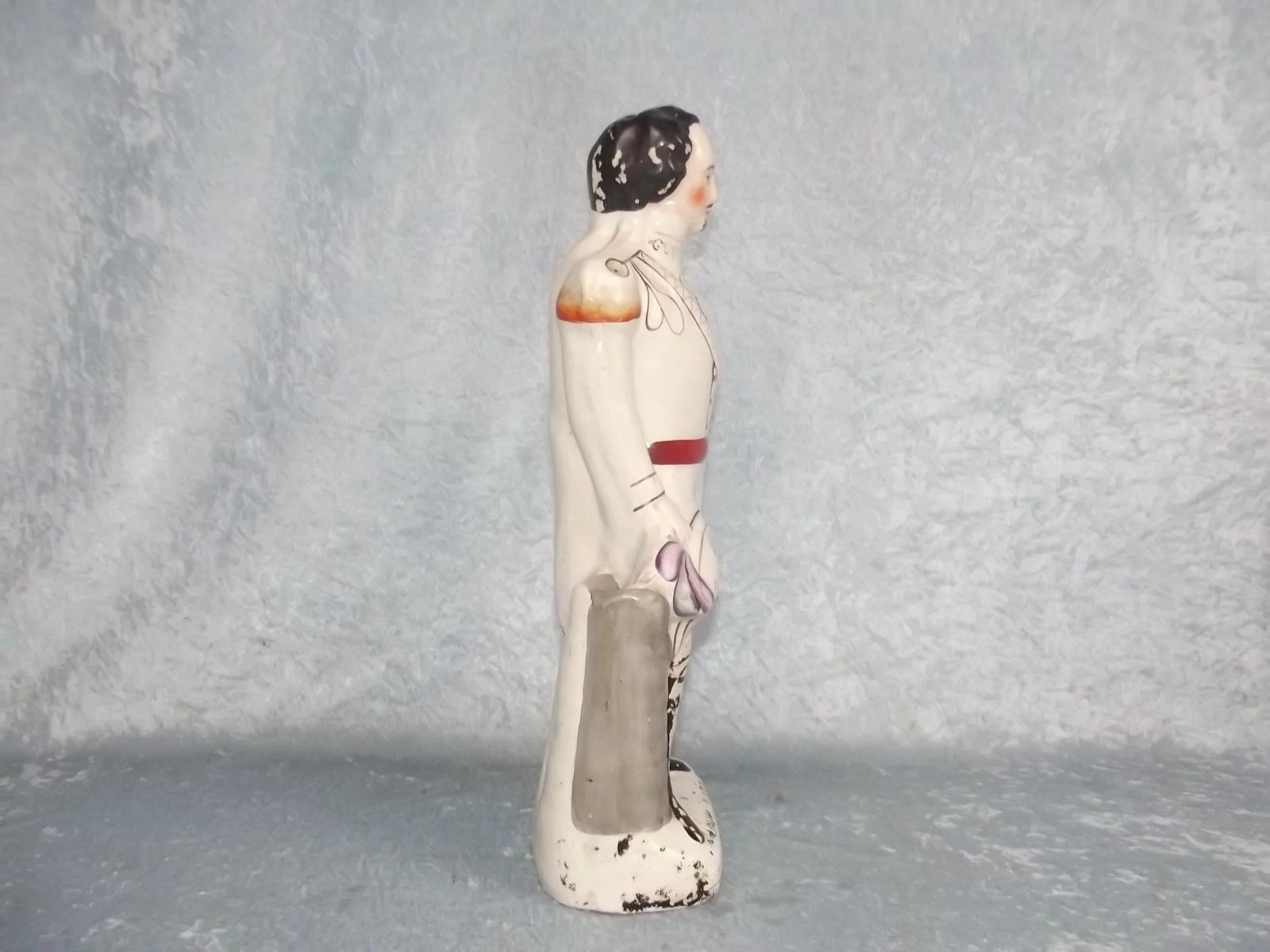 Circa 1880s Staffordshire Ceramic Figure Of Louis Napoleon - Image 3