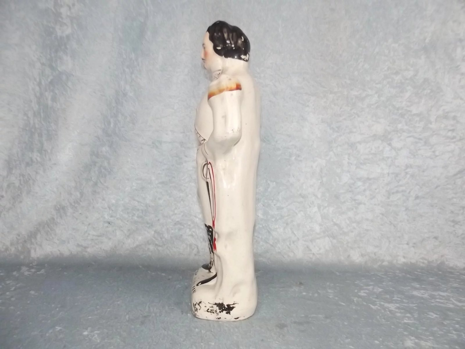 Circa 1880s Staffordshire Ceramic Figure Of Louis Napoleon - Image 5