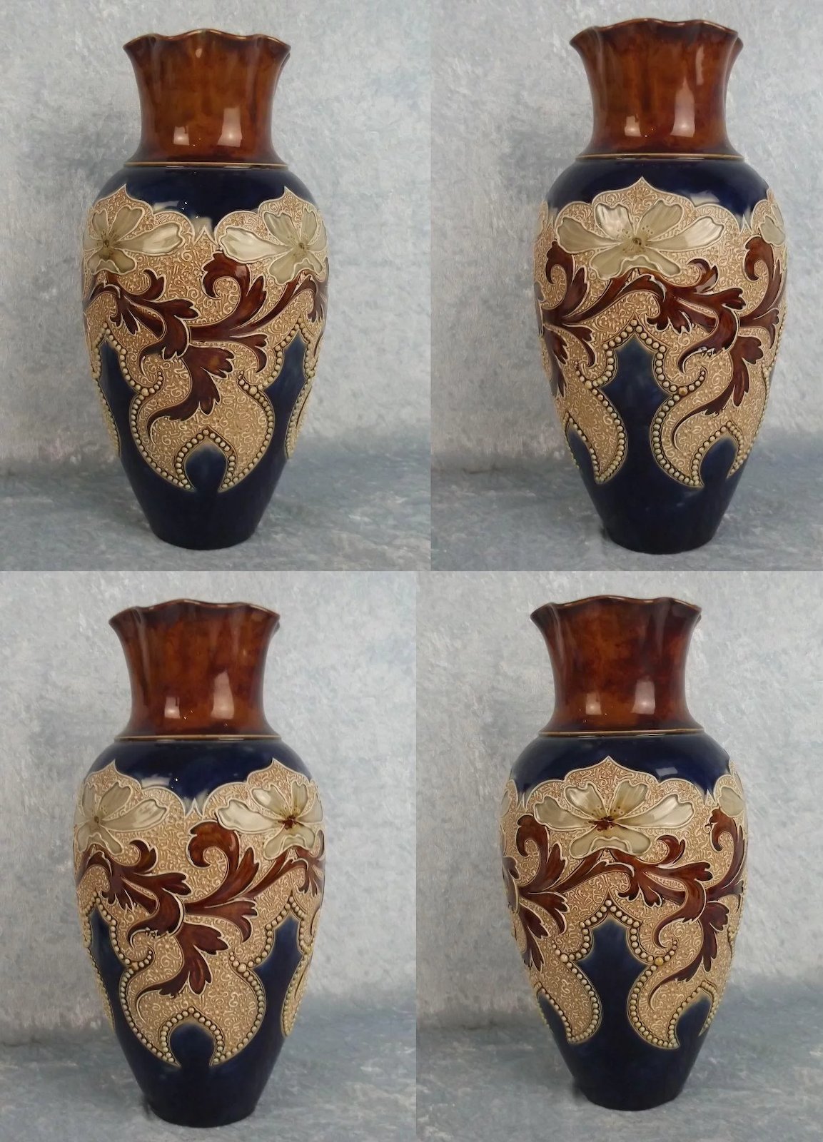 Circa 1900 Eliza Simmance No. 919 Doulton Lambeth Vase - Image 6