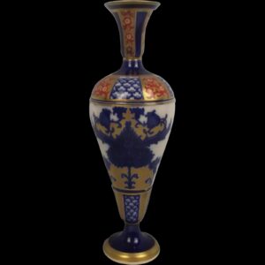 Circa 1900 Moorcroft MacIntyre Aurelian Slender Pottery Vase