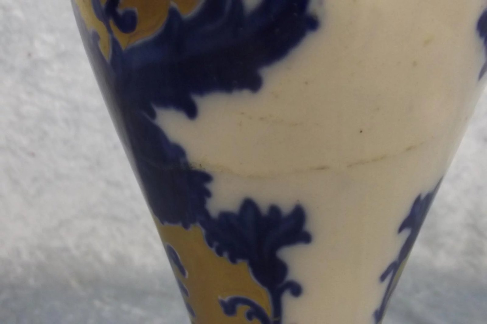Circa 1900 Moorcroft MacIntyre Aurelian Slender Pottery Vase - Image 6