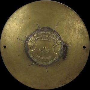 Circa 1900 Steam Capstan Bronze Top