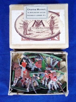 Circa 1900 Vintage Tin Flats - English Infantry 1815
