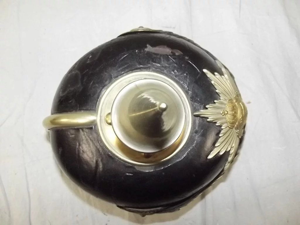 Circa 1905 Royal Saxon NCO's 1st Life Guard Grenadier Regiment Pickelhaube - Image 7