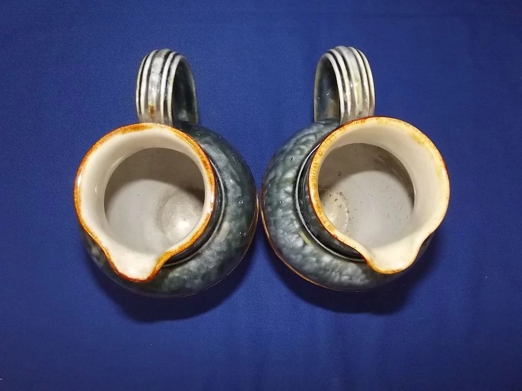 Circa 1910 Pair Of Slater Royal Doulton Stoneware Jugs - Image 6