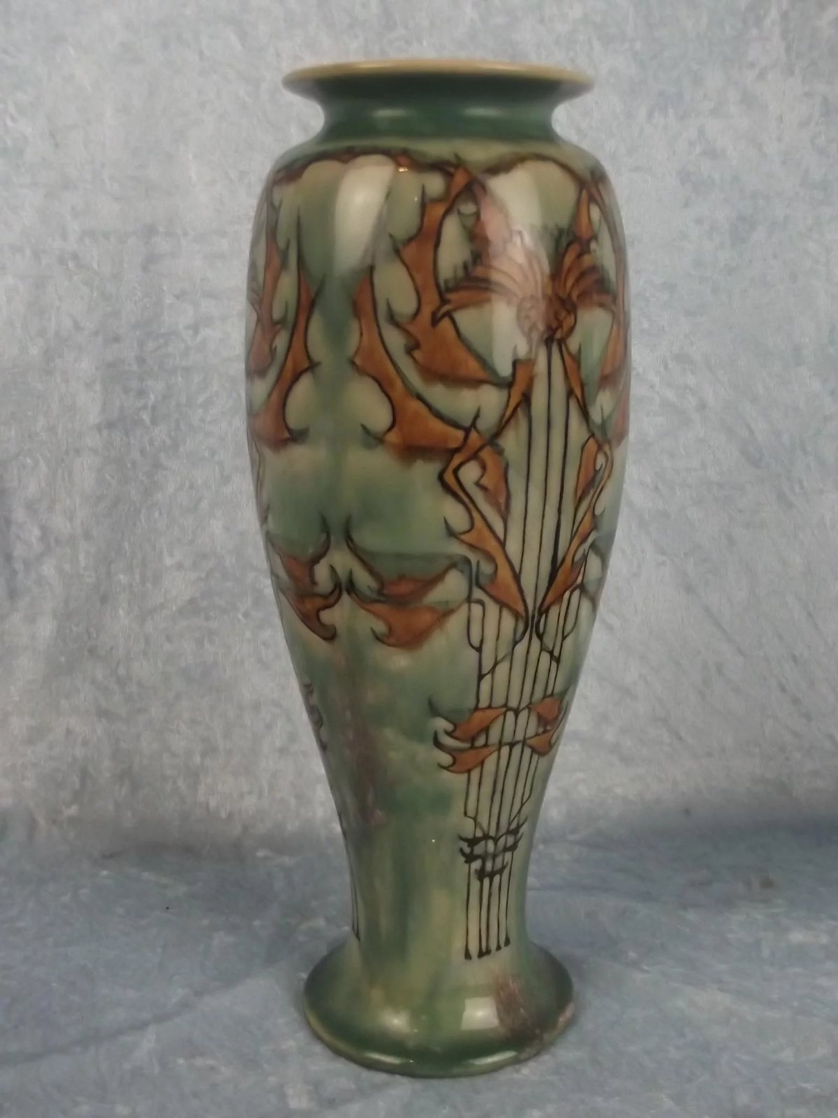 Circa 1920 Eliza Simmance No. 995 Royal Doulton Vase - Image 2