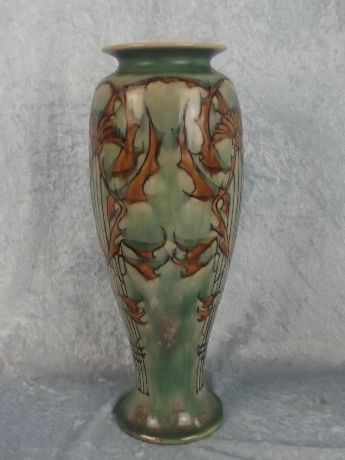 Circa 1920 Eliza Simmance No. 995 Royal Doulton Vase - Image 8