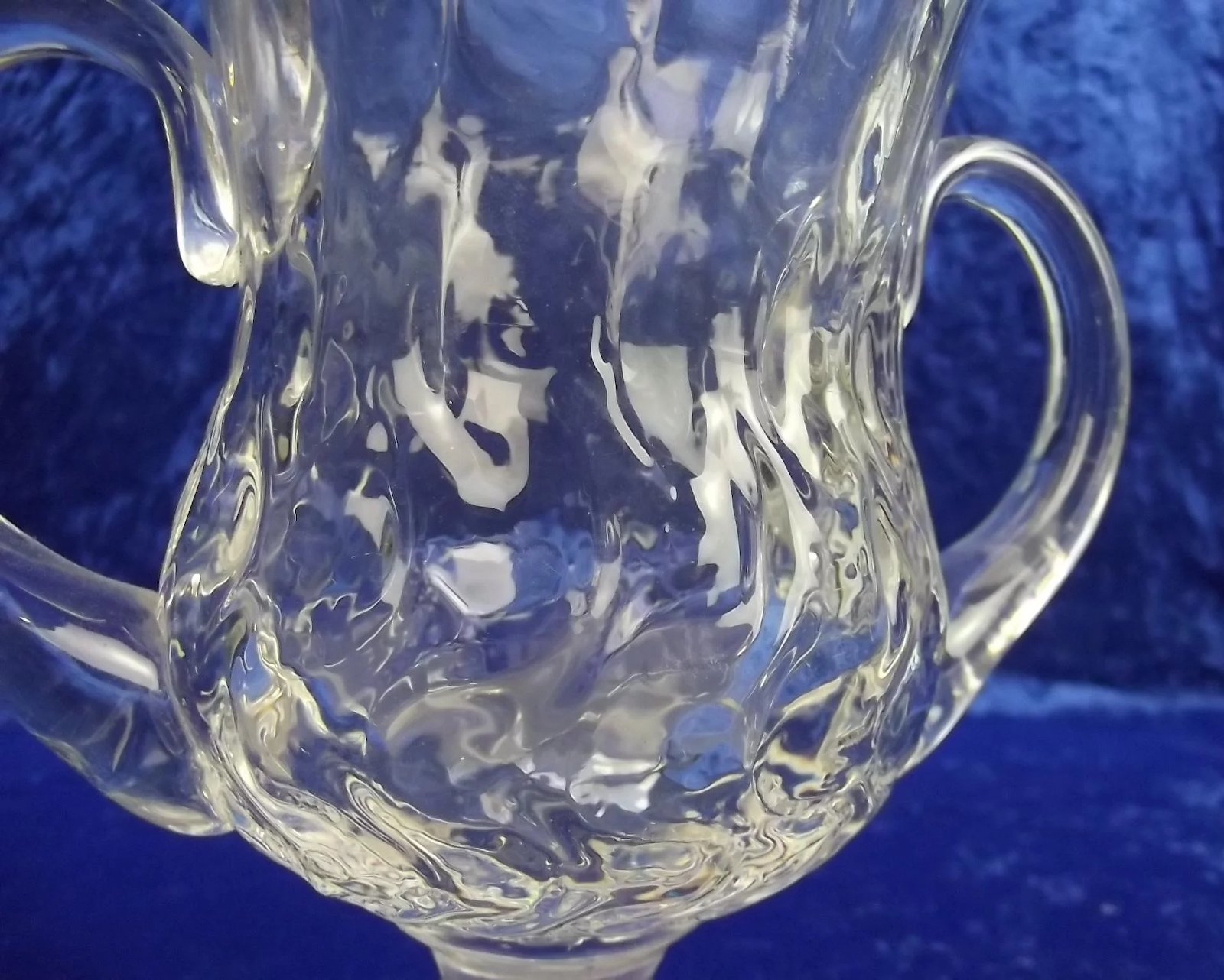 Circa 1930 Set Of Six Royal Brierley Glass Vases By Constance Spry - Image 8
