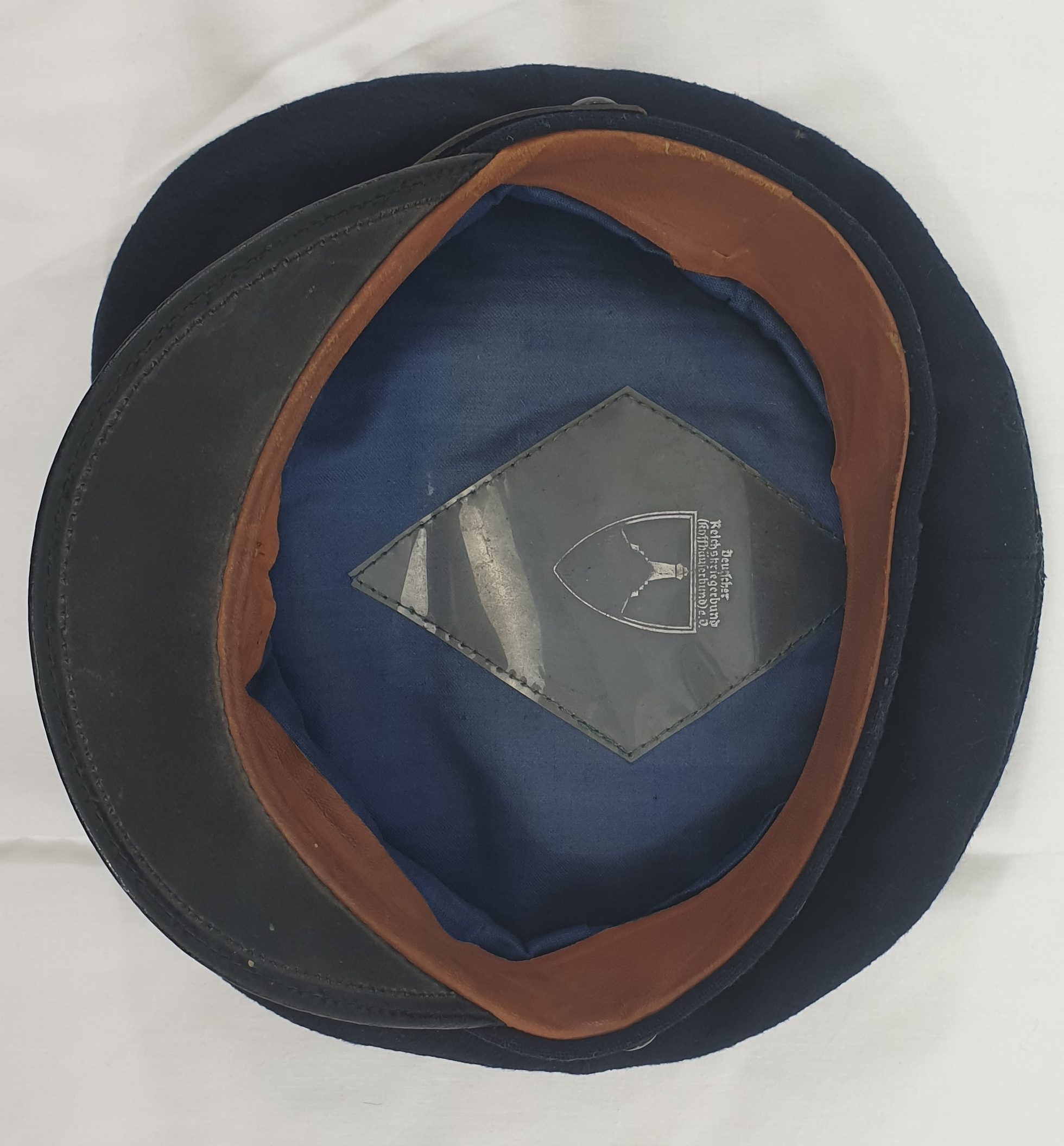 Circa 1935 Nazi German Reichskriegerbund Kriegsmarine Fleet Cap - Image 8