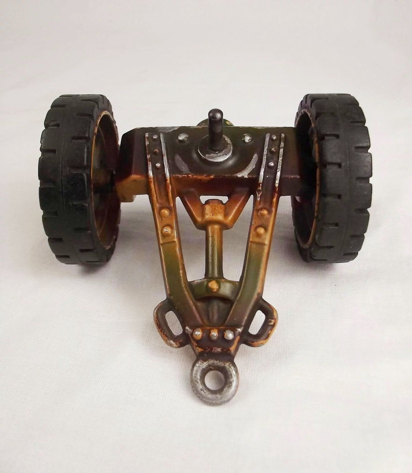 Circa 1936-39 Lineol Tin Plate Model No. 1240 Long Range Gun - Image 2