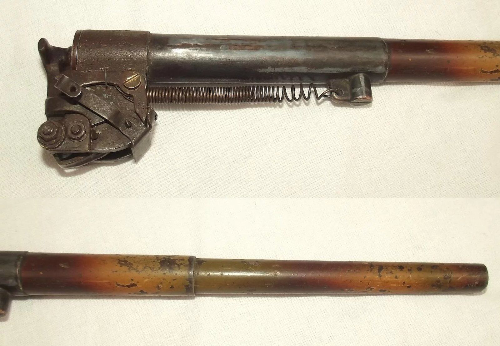 Circa 1936-39 Lineol Tin Plate Model No. 1240 Long Range Gun - Image 3