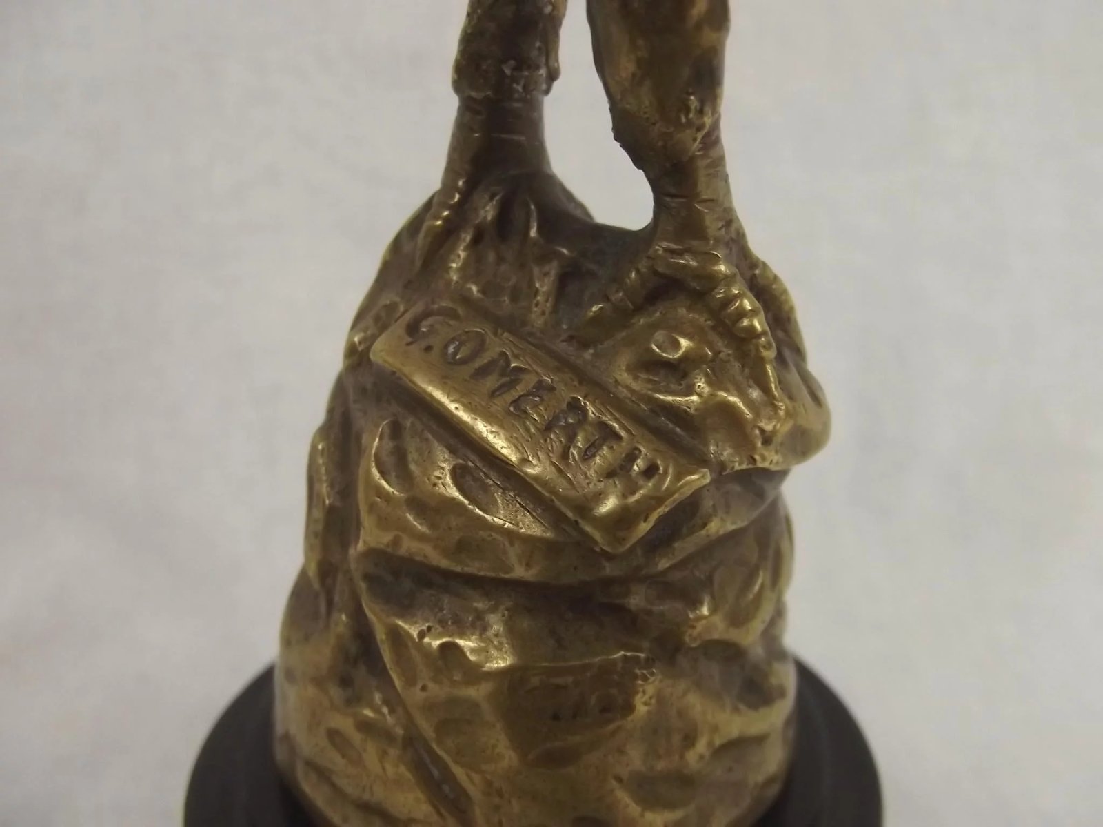 Circa 1937 Georges Omerth Bronze Cockerel Car Mascot - Image 6