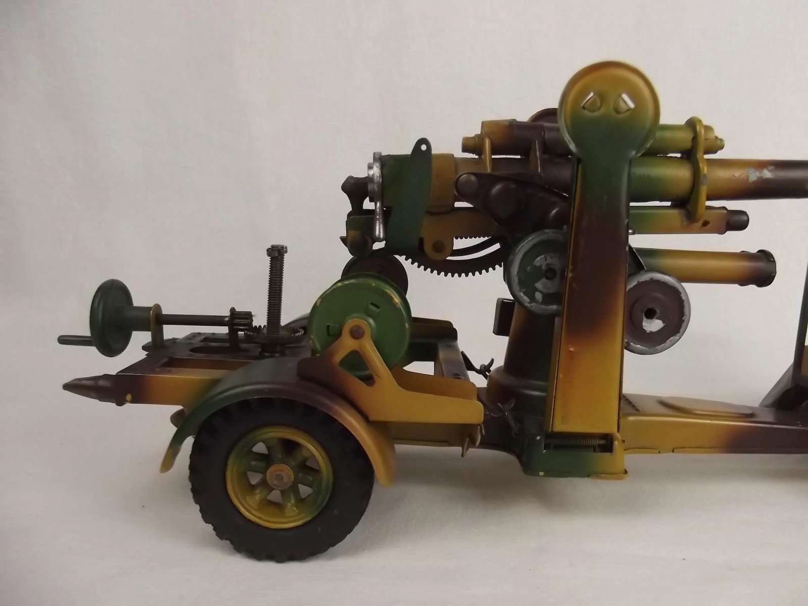 Circa 1938/9 Lineol Model No.1230 Flak 36 88mm Anti Aircraft Gun Tin Plate Model - Image 3