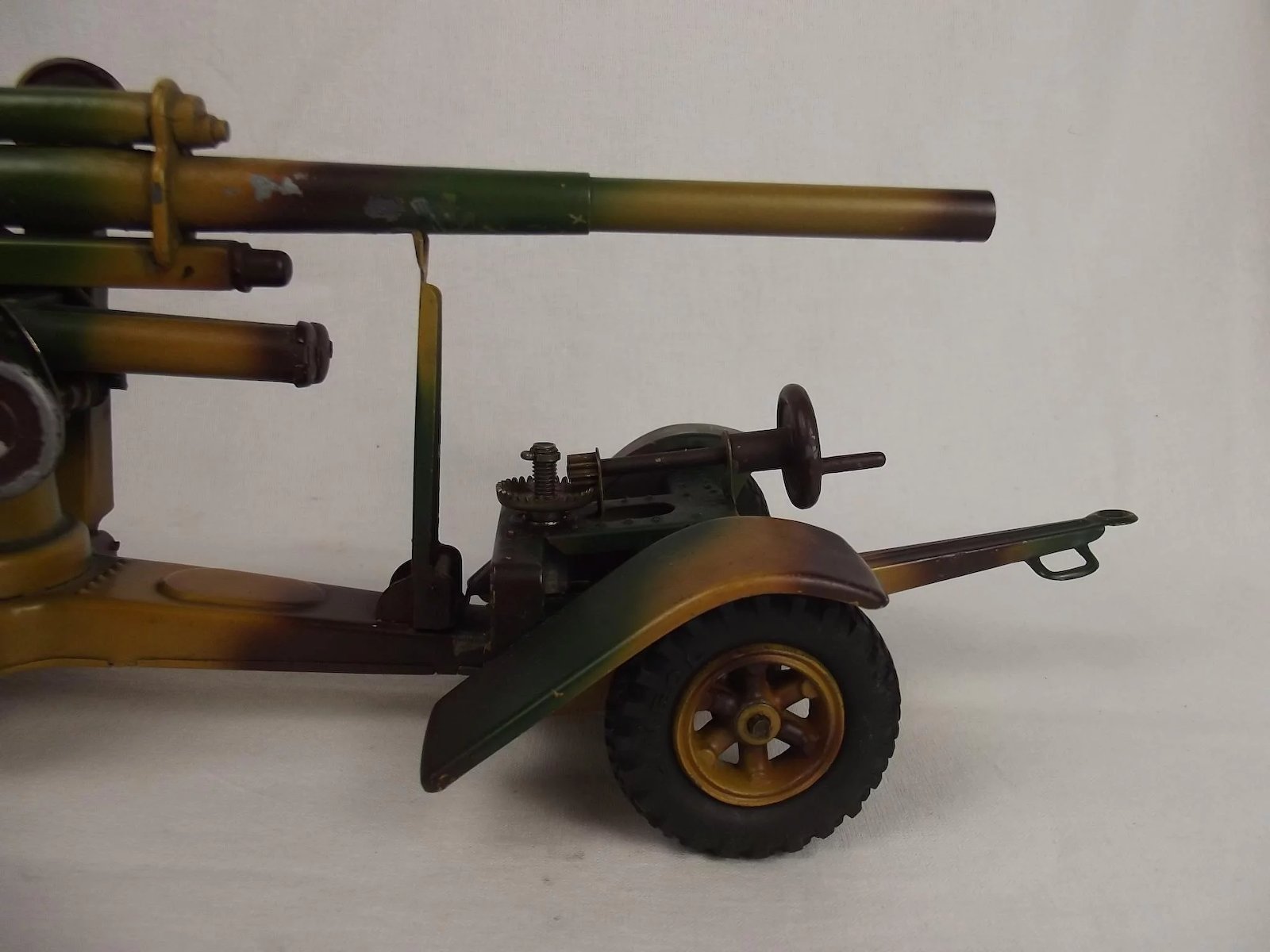 Circa 1938/9 Lineol Model No.1230 Flak 36 88mm Anti Aircraft Gun Tin Plate Model - Image 4