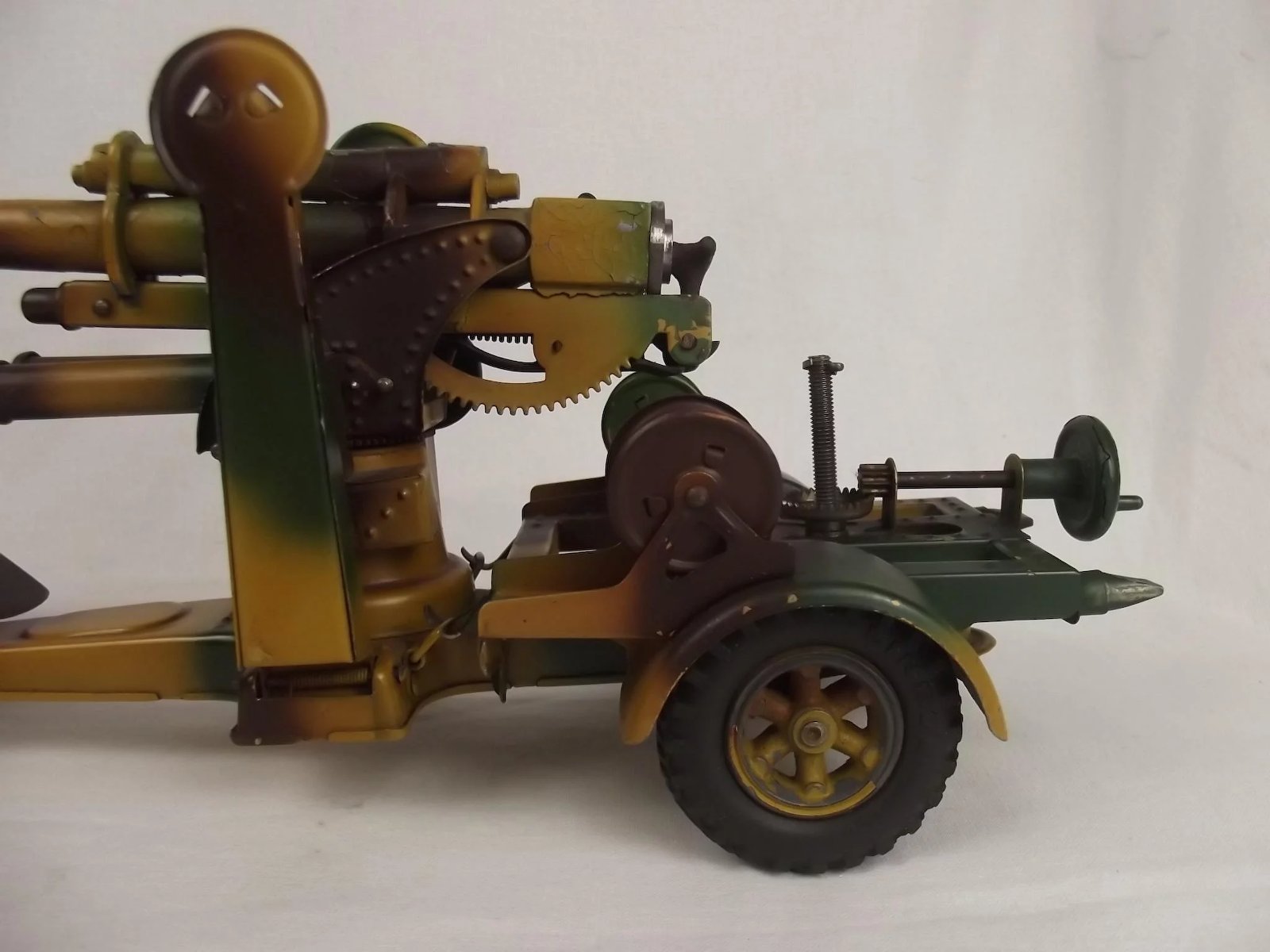 Circa 1938/9 Lineol Model No.1230 Flak 36 88mm Anti Aircraft Gun Tin Plate Model - Image 5