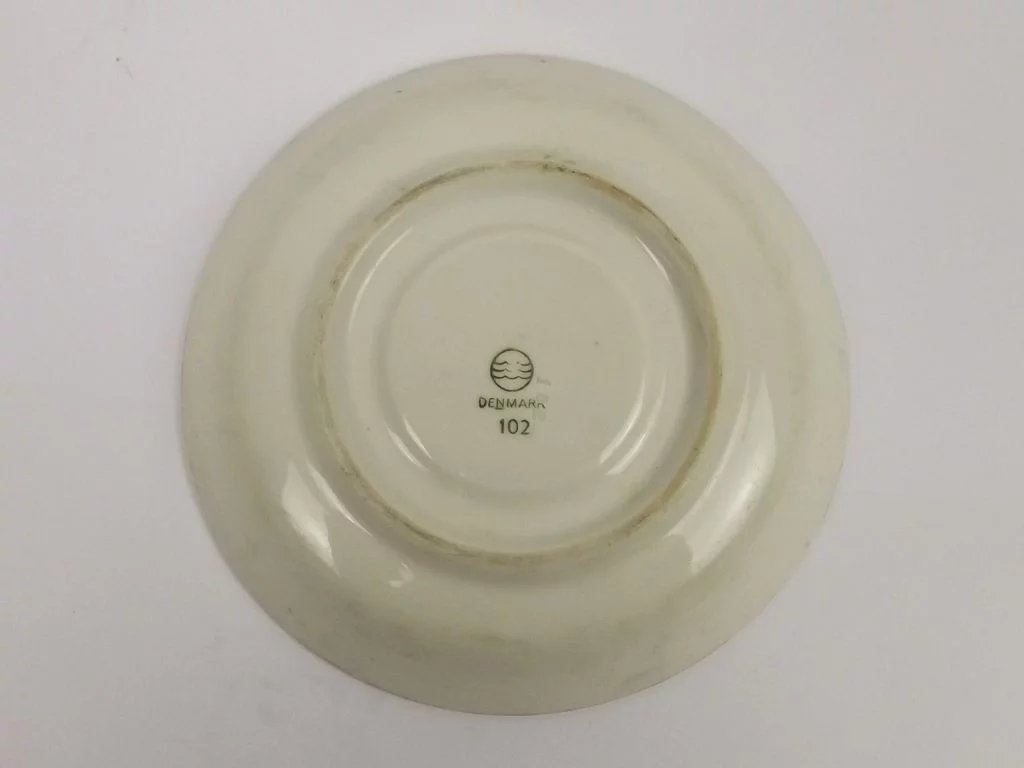 Circa 1940 A.P. Møller Sea Recovered China Tea Cup & Saucer - Image 7