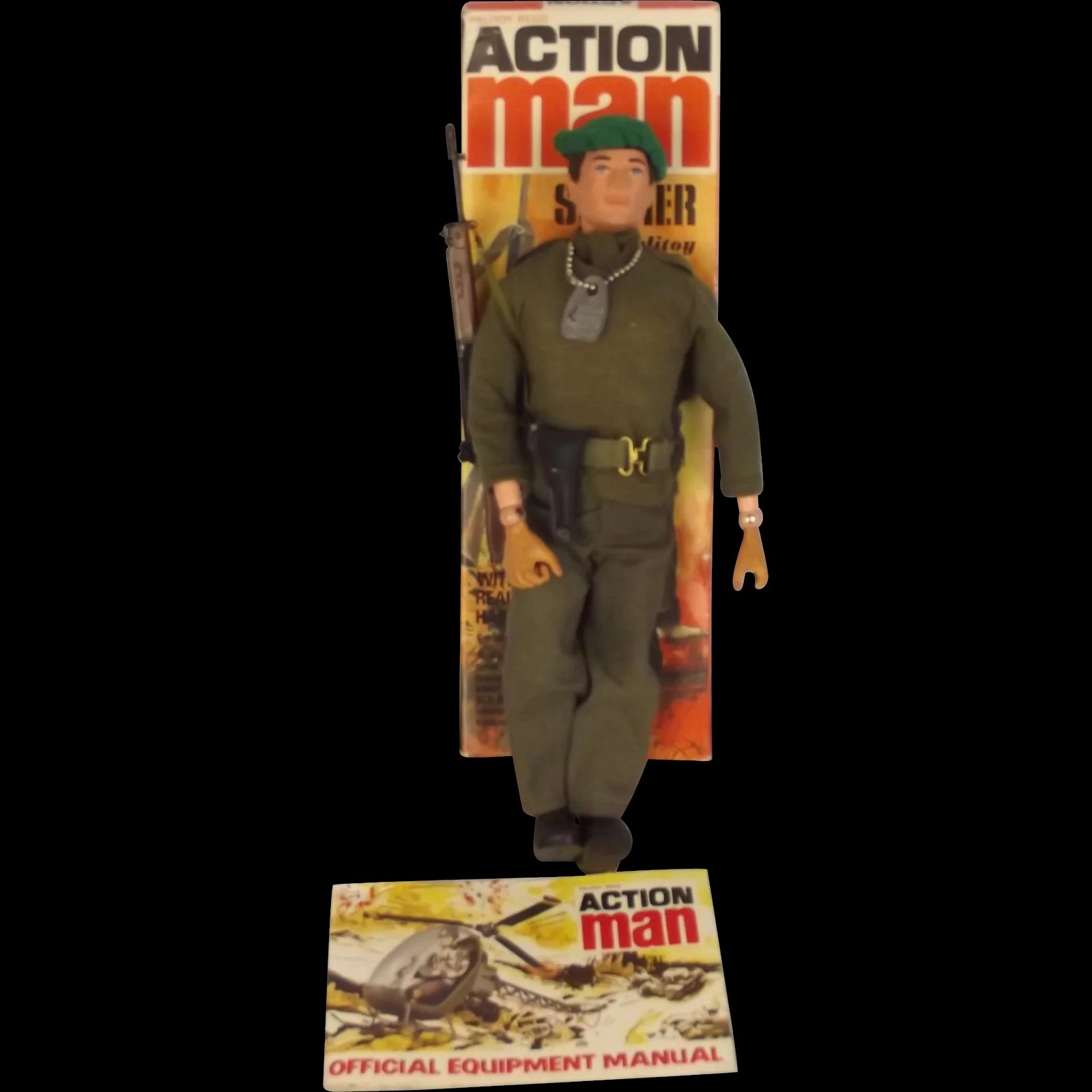 Circa 1973 Action Man Soldier Boxed