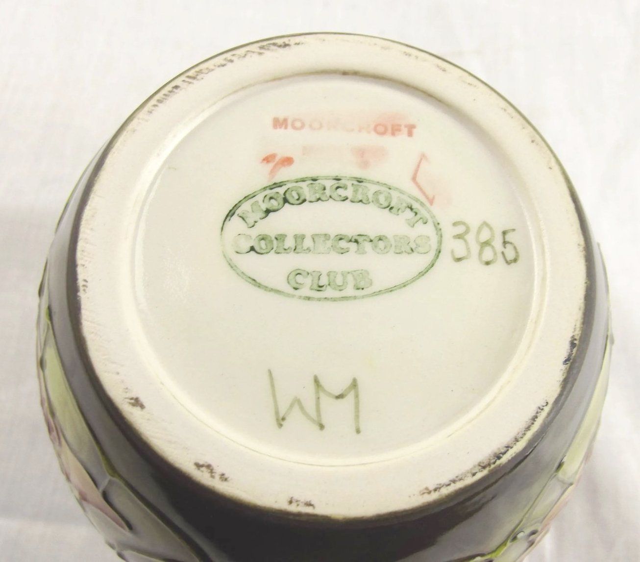 Circa 1993 Moorcroft Nasturtium Pattern Ginger Jar and Cover - Image 7