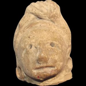 Circa 900 AD Figurehead Of A Huastec/Huaxtec Female