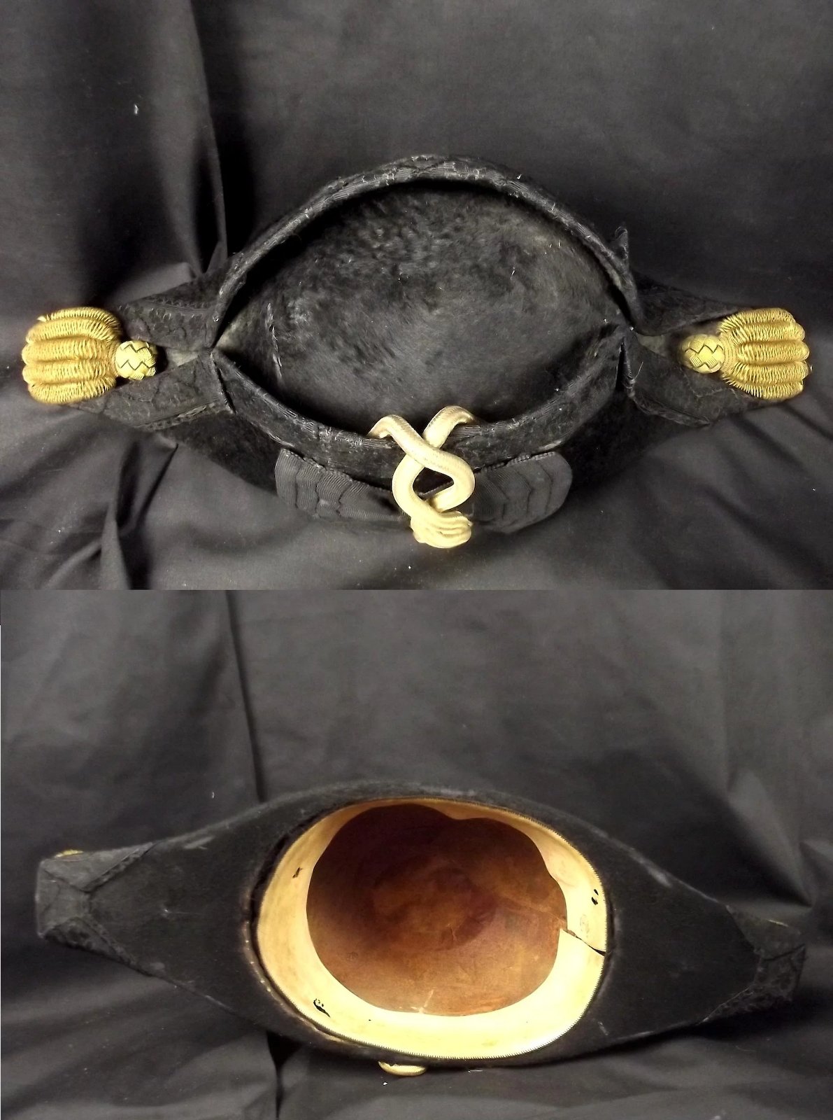Circa WW1 Cased Royal Navy Bicorn - Image 7