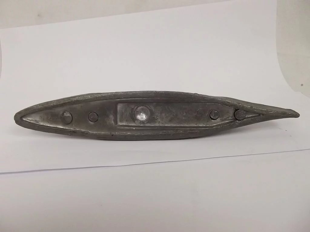 Circa WW2 Lead Battleship Made On Board - Image 6