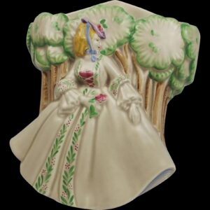 Clarice Cliff Lady Anne Wall Pocket c1930's