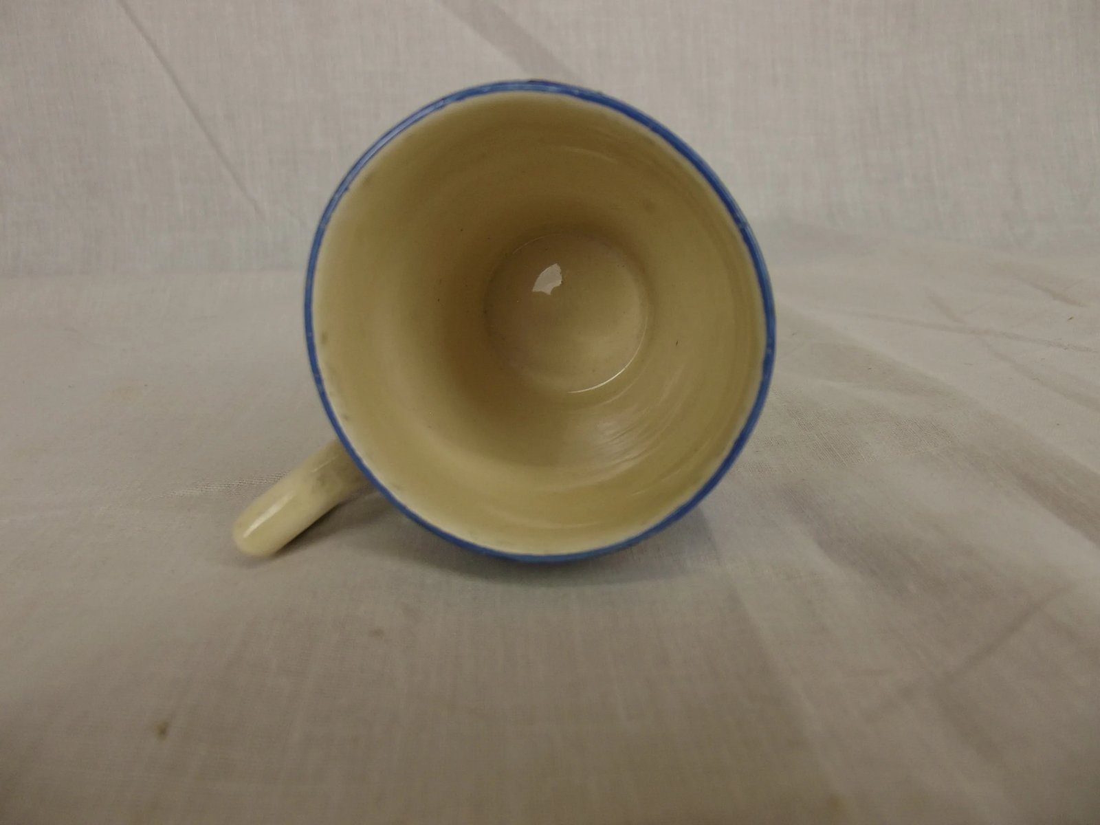 Clarice Cliff Lynton Shape Delicia Pansies Coffee Can And Saucer