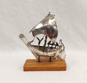Continental White Metal Model Of A Junk