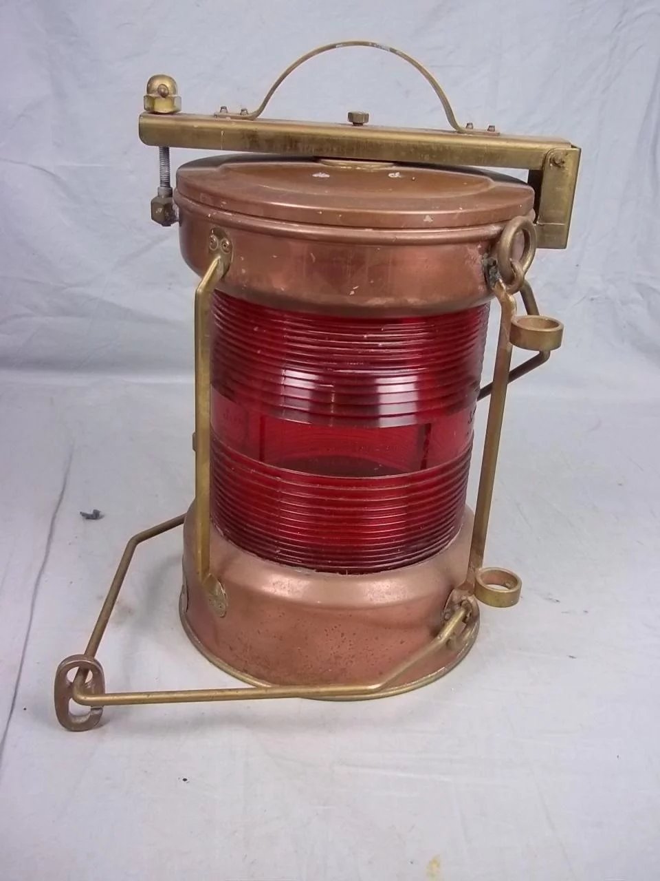 Copper and Brass Electrified All Round Mast Head Lantern