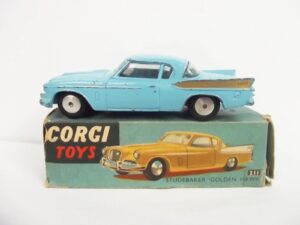 Corgi 211 Blue Studebaker Boxed 1958 – 1960