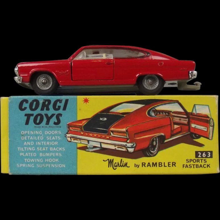Corgi 263 Rambler Marlin - Boxed - 1966-69