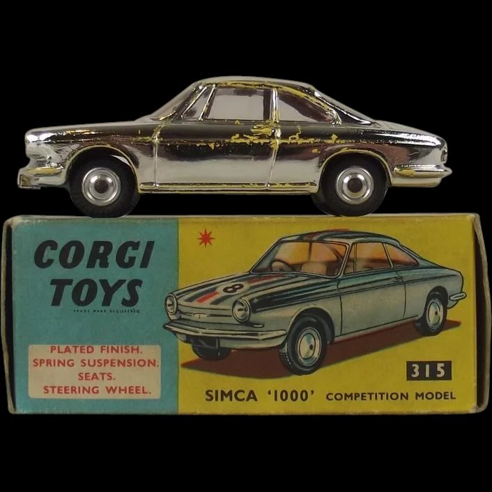 Corgi 315 Simca Sports Competition Model 1964-67
