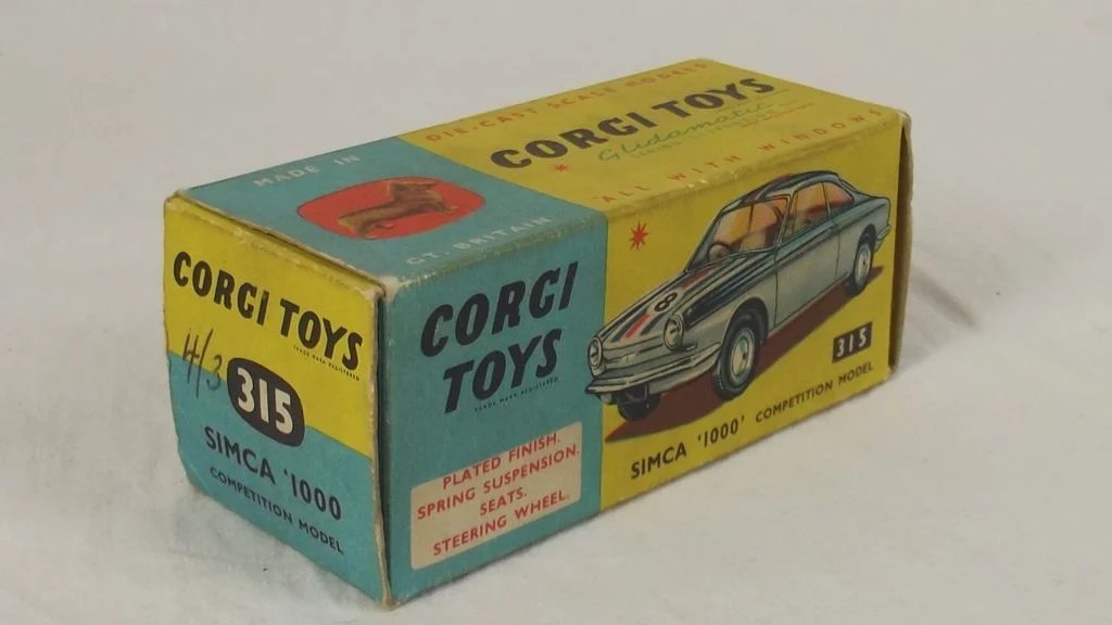 Corgi 315 Simca Sports Competition Model 1964-67 - Image 9