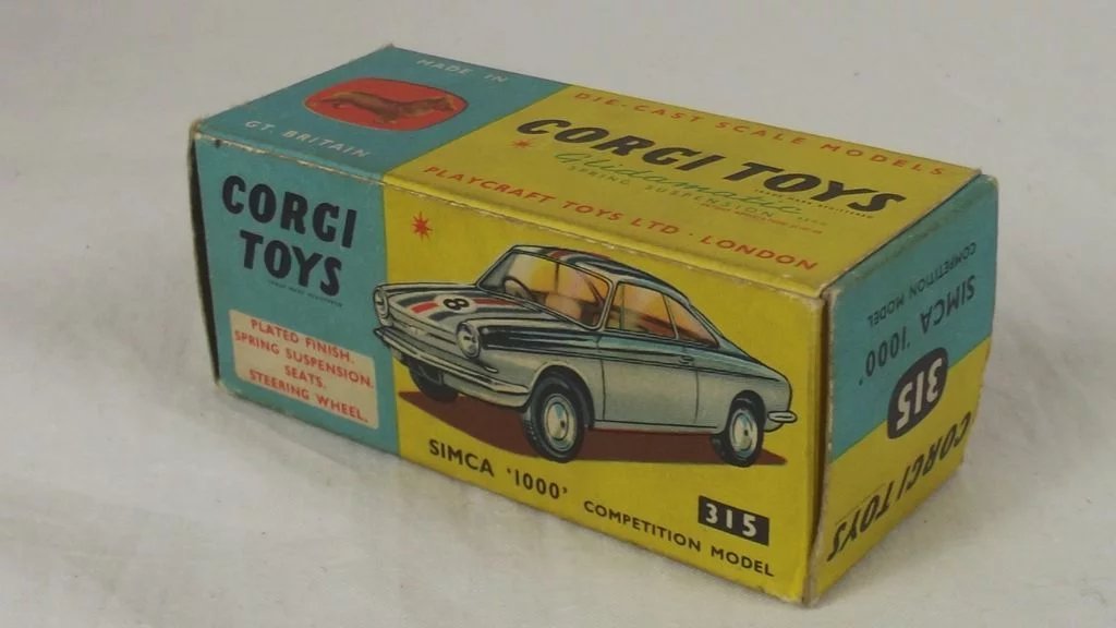 Corgi 315 Simca Sports Competition Model 1964-67 - Image 10