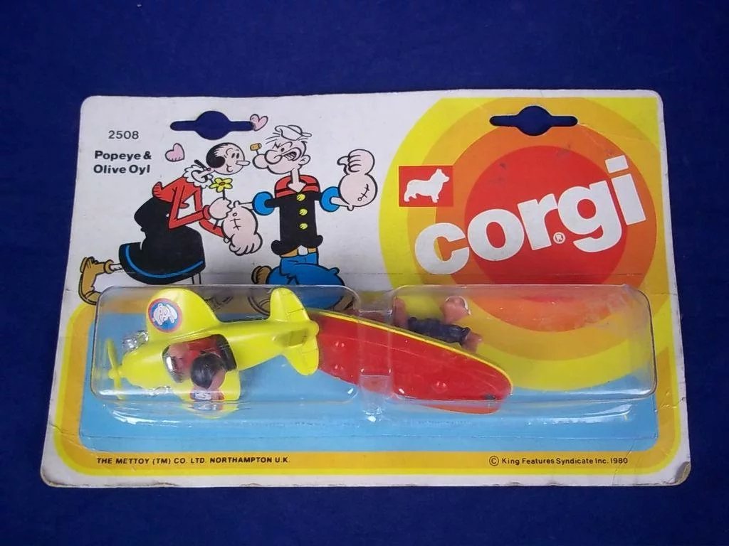Corgi Juniors No. 2508 Popeye & Olive Oyl, Unopened - Image 2