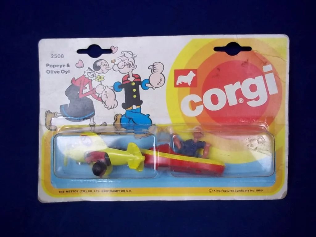 Corgi Juniors No. 2508 Popeye & Olive Oyl, Unopened - Image 3
