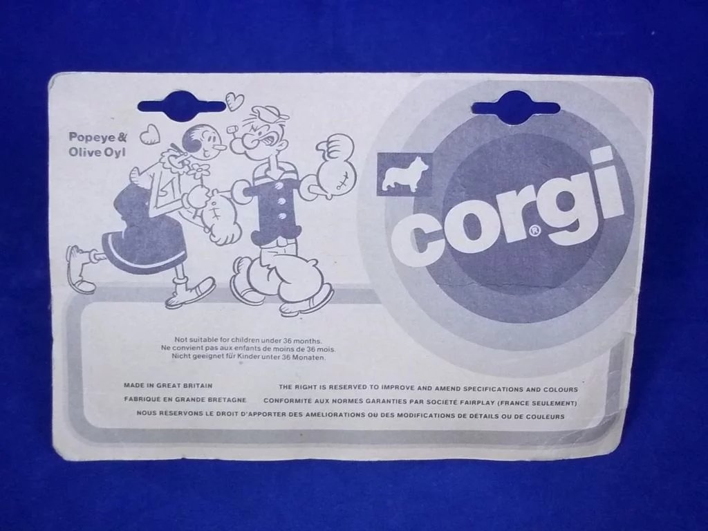 Corgi Juniors No. 2508 Popeye & Olive Oyl, Unopened - Image 8