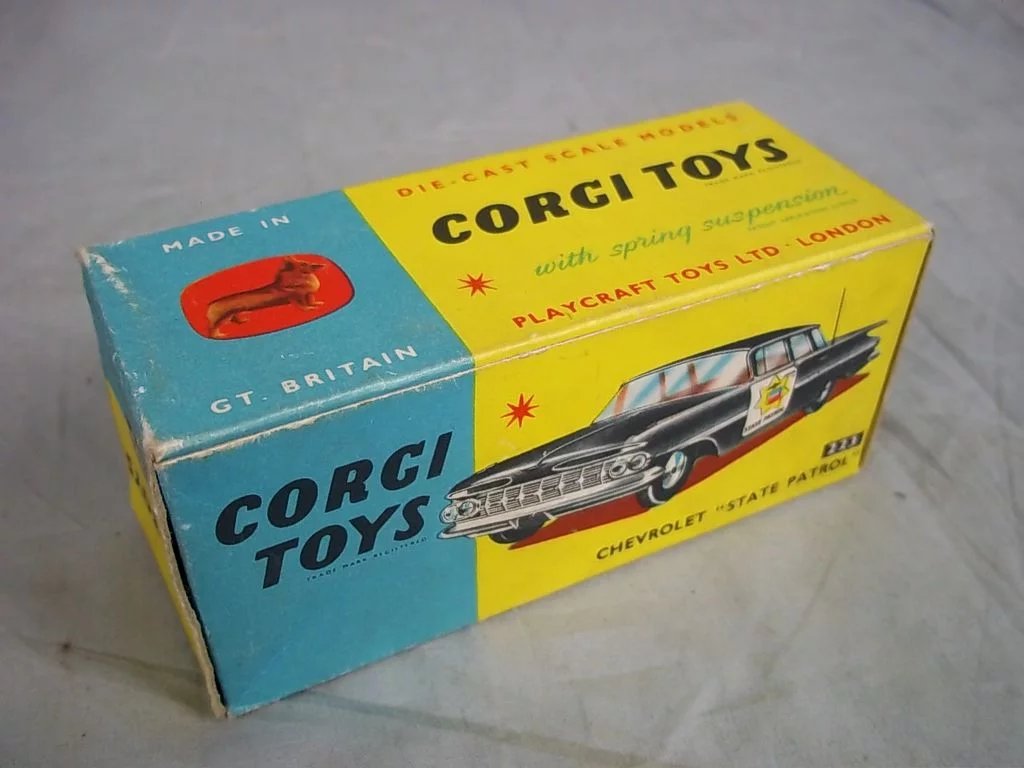 Corgi Toys 223:- Chevrolet State Patrol 1959-65 - Image 6
