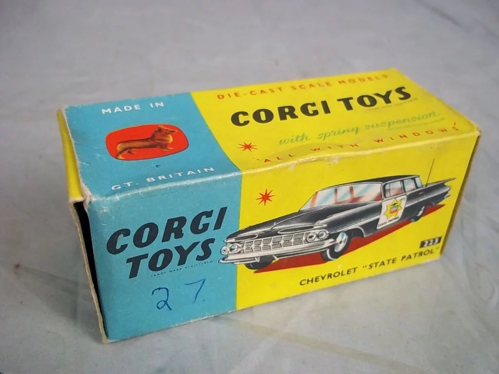 Corgi Toys 223:- Chevrolet State Patrol 1959-65 - Image 7