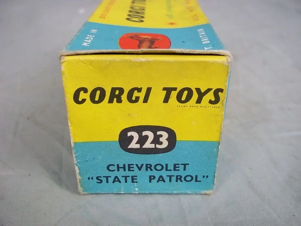 Corgi Toys 223:- Chevrolet State Patrol 1959-65 - Image 8