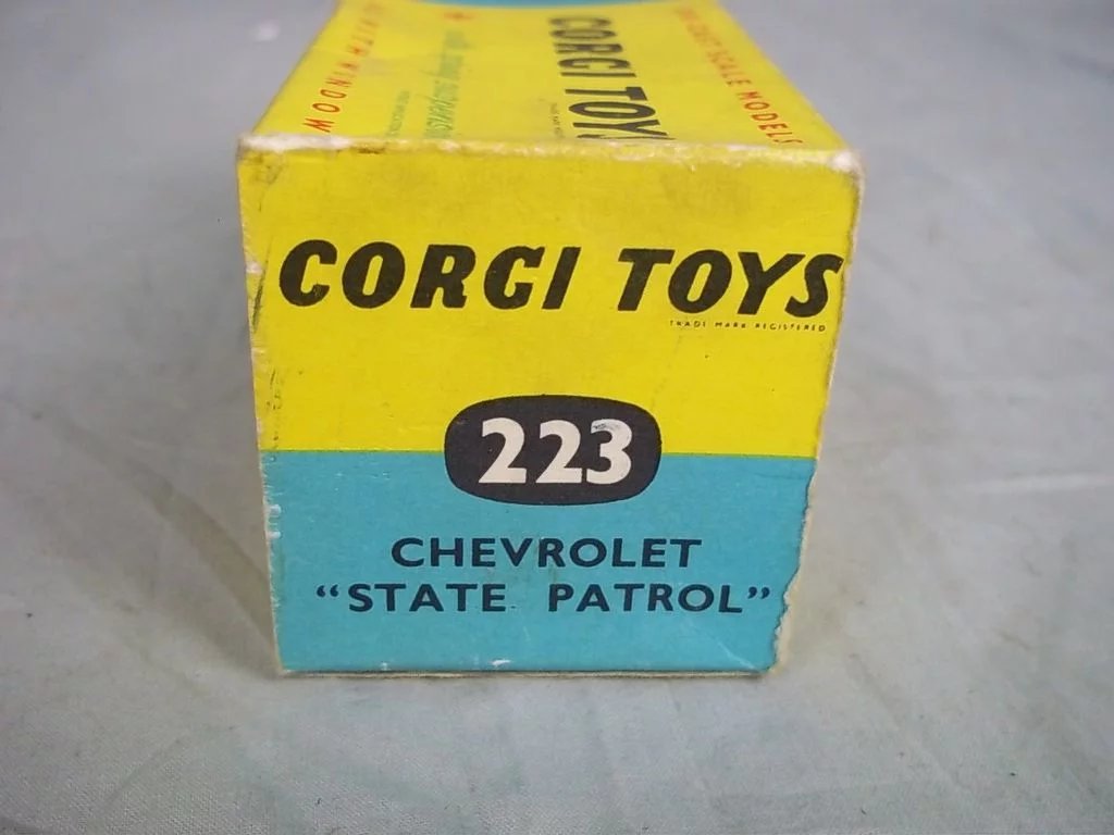 Corgi Toys 223:- Chevrolet State Patrol 1959-65 - Image 9